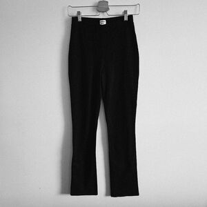 SUNDAY BEST I XS Black Knit Pants